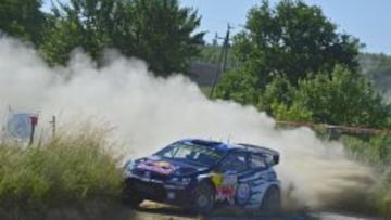 Ogier, gran dominador en Polonia.