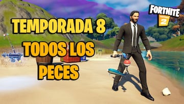 Todos los peces de Fortnite Temporada 8 y c&oacute;mo y d&oacute;nde pescarlos