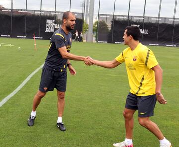 Con Pep Guardiola: Barcelona 2012-13 Con José Mourinho: Manchester United 2018-actualidad