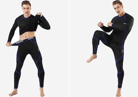 Se estira y retiene el calor: así es la ropa térmica para entrenar más vendida en Amazon