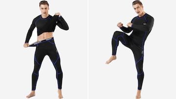 Se estira en cuatro direcciones y retiene el calor sin esfuerzo: así es la ropa térmica para entrenar más vendida en Amazon en su página web.