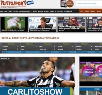 Portadas de la prensa extranjera