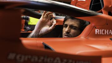 Carlos Sainz (Ferrari). Silverstone, Gran Bretaña. F1 2021.