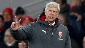 Wenger dirige al Arsenal ante el  Crystal Palace.