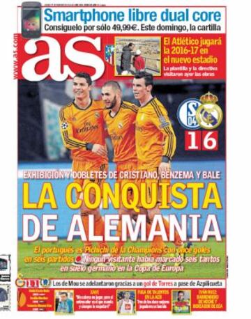 Las portadas de AS de febrero