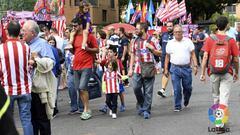 Sporting Gijón confuse fans with Atlético Madrid's in Twitter post