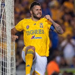 Gignac empató a Boy como máximo goleador de Tigres