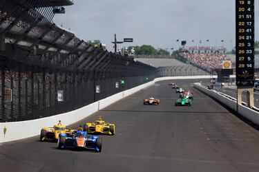 ¿Qué velocidad media consiguió Pato O’Ward para salir tercero en la Indy 500? se quedó muy cerca del récord histórico de la prueba