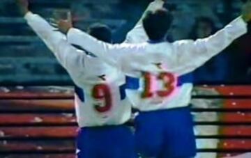 12 de abril de 1995: Universidad Católica golea 4-1 a Universidad de Chile y clasifica a octavos de final de Copa Libertadores.