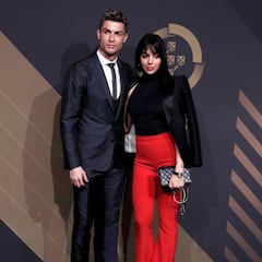 Cristiano y Georgina deslumbraron en los Premios Quinas de Ouro