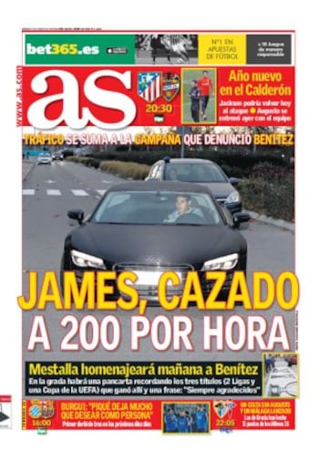 Las portadas de AS de enero