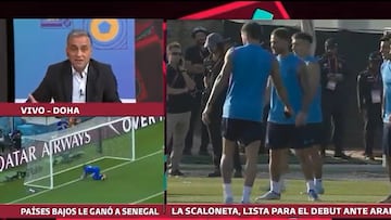 Periodista argentino se burló de Arabia antes del partido y su burlesca frase se hace viral