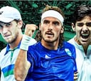 Tsitsipas, Schwartzman, Garín y Ruud, reclamos de las previas