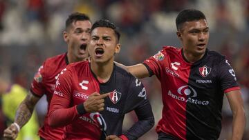 during the game Atlas vs Puebla, corresponding to first leg match Quarterfinal of the Torneo Clausura Guard1anes 2021 of the Liga BBVA MX, at Jalisco Stadium, on May 12, 2021.
<br><br>
durante el partido Atlas vs Puebla,