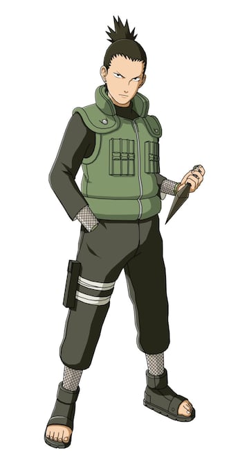 Shikamaru Nara es un ninja de Konoha que pertenece al Clan Nara. Fue miembro del Equipo Asuma junto con sus compañeros Choji Akimichi e Ino Yamanaka.