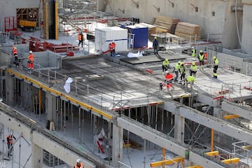 La Philippe Chatrier de Roland Garros está completamente en obras para modernizar la pista central del mejor torneo de tierra batida del año. Se espera que esté listo para la próxima edición en 2019.