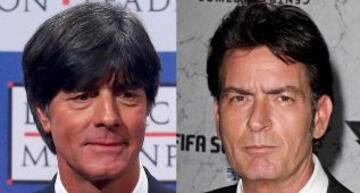 Joachim Löw y Charlie Sheen