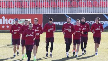23/01/17 ENTRENAMIENTO ATLETICO DE MADRID
GRUPO