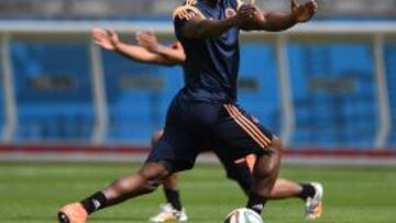 CON COLOMBIA. Jackson Martínez ha tenido minutos en Brasil.