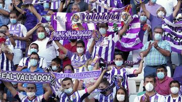 VALLADOLID, 20/08/21. PHOTOGENIC. PARTIDO DE LA LIGA SMARTBANK ENTRE EL REAL VALLADOLID Y EL REAL ZARAGOZA.