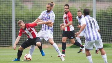 Muniain ante Borja en el bolo de Lezama.