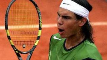 <B>MUY SUPERIOR.</B> Nadal ha demostrado que actualmente su tenis es muy superior al de Grosjean.