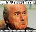 Los 'memes' de la lesión de Messi