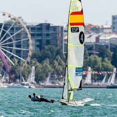 La suspensión de la jornada deja abierta las opciones españolas de medalla