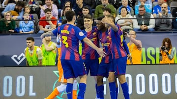 El Barça da un recital ante Valdepeñas con goleada