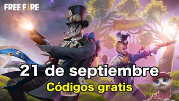 Códigos Free Fire de hoy 21 de septiembre de 2021; todas las recompensas gratis