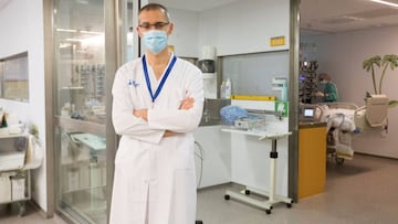El doctor Joan Balcells, jefe de la UCI Pedi&aacute;trica del hospital Vall d&#039;Hebron de Barcelona.