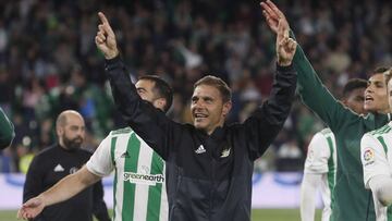 Joaquín, tras el triunfo ante el Málaga.