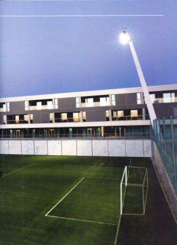 Imágenes de la nueva residencia de la Ciudad Deportiva del Real Madrid