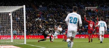 2-1. Lucas Vázquez marcó el segundo gol.