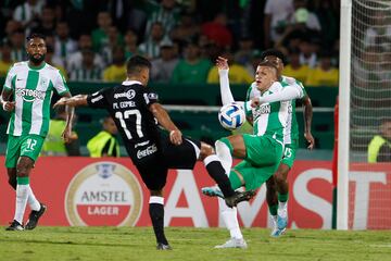 Gran partido en el Atanasio Girardot entre Nacional y Olimpia. El equipo colombiano dejó escapar la victoria.