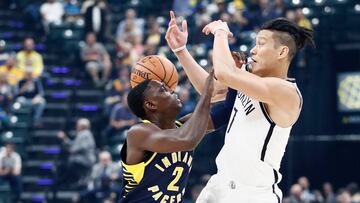 Jeremy Lin con Darren Collison.