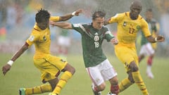 La historia de México contra selecciones africanas