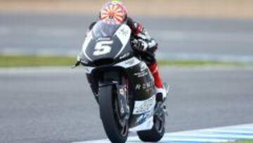 Zarco también se va de Jerez con el mejor crono de Moto2.