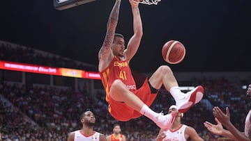 The Toronto Raptors are Juancho Hernangómez’s fifth team since he left the Denver Nuggets two years ago, but he has achieved his goal: continuing his NBA career.