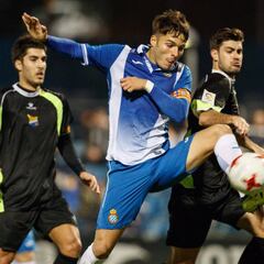 El Espanyol B, entre los tres invictos de Primera a Tercera