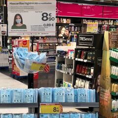 ¿Qué supermercados en España ya están vendiendo mascarillas?
