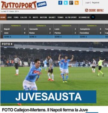 Portadas de la prensa extranjera