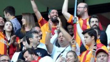 Arda celebra el último título del Galatasaray.