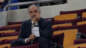 Zubizarreta, antes del partido.