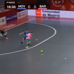 Uno de esos goles que uno sueña marcar cuando se hace pro: sublime el tanto del Barça