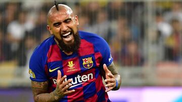 Setién espera recuperar a Arturo Vidal para la Copa