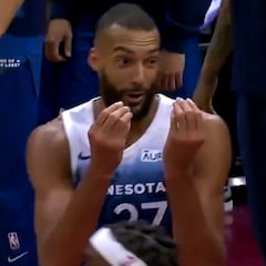 Rudy Gobert acusa a los árbitros