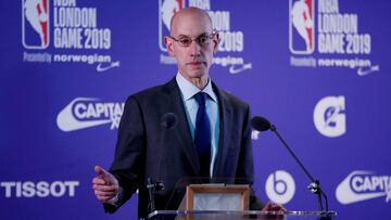 Adam Silver, comisionado de la NBA.