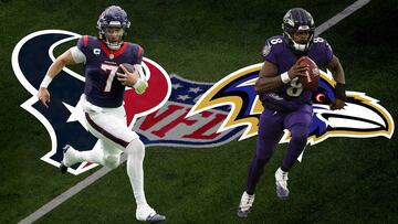 It’s the top MVP candidate vs the top Rookie of the Year candidate in this QB battle as the AFC top seed Ravens host the Texans in the Divisional Round.