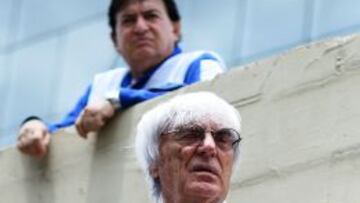 Bernie Ecclestone.